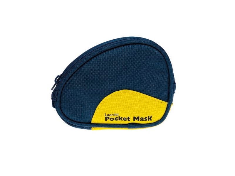 Pocket Mask O2, SP Blue (DE FR ES IT EN), 10 pkg