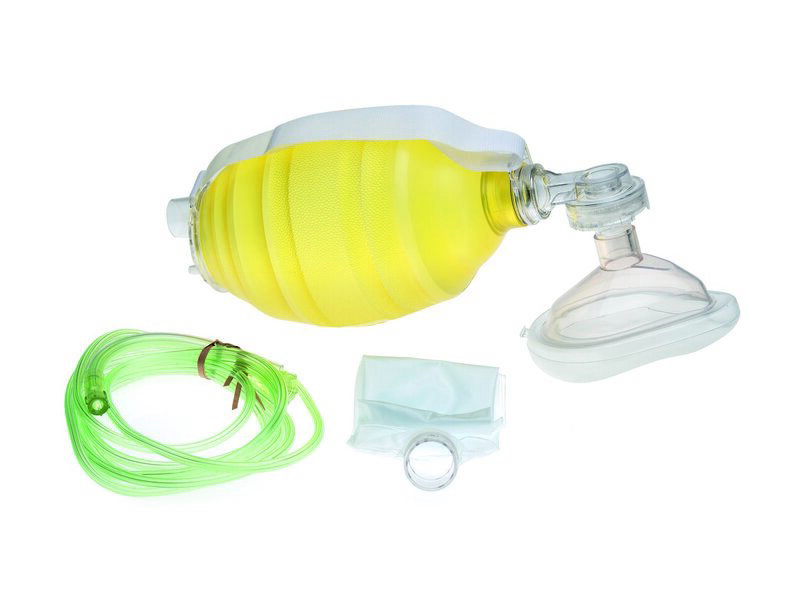 The BAG II Resuscitator Adult w/mask #5, pkg 12