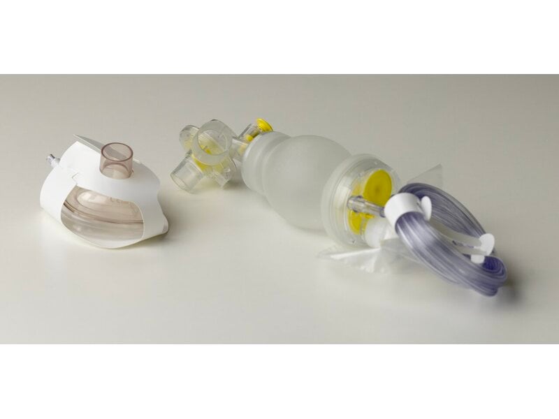 The BAG™ Resuscitator Newborn w/mask #1 (12 Stück) 