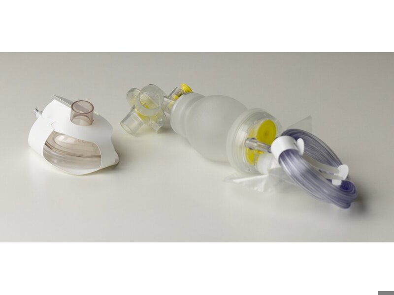 The BAG Newborn met masker maat 1, x12