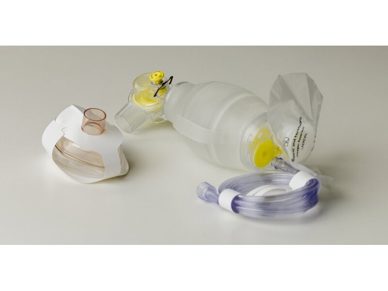The BAG™ resuscitator Pediatric w/mask #3 (package of 12)