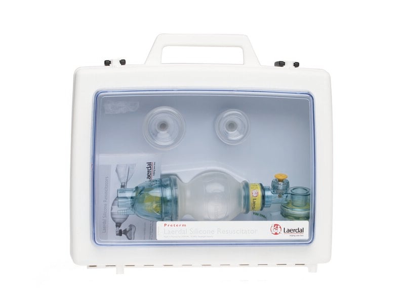Resucitador de Silicona Bebe en maletin 