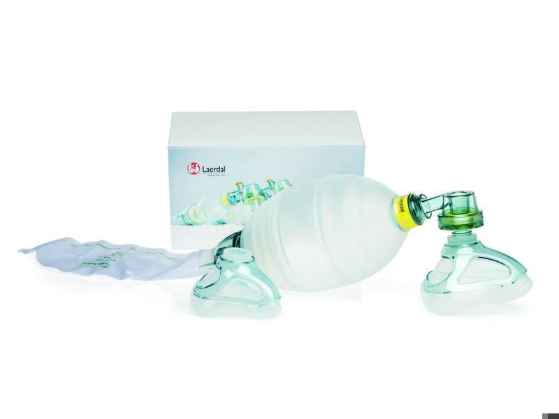 Resucitador adulto completo con mascarillas 3/4 - 4/5