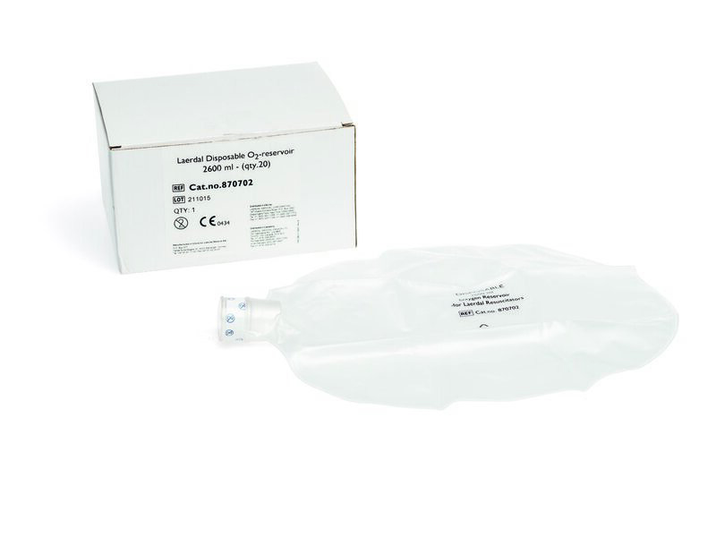 Einweg-Sauerstoffreservoir, 2600 ml VE 20 Stück