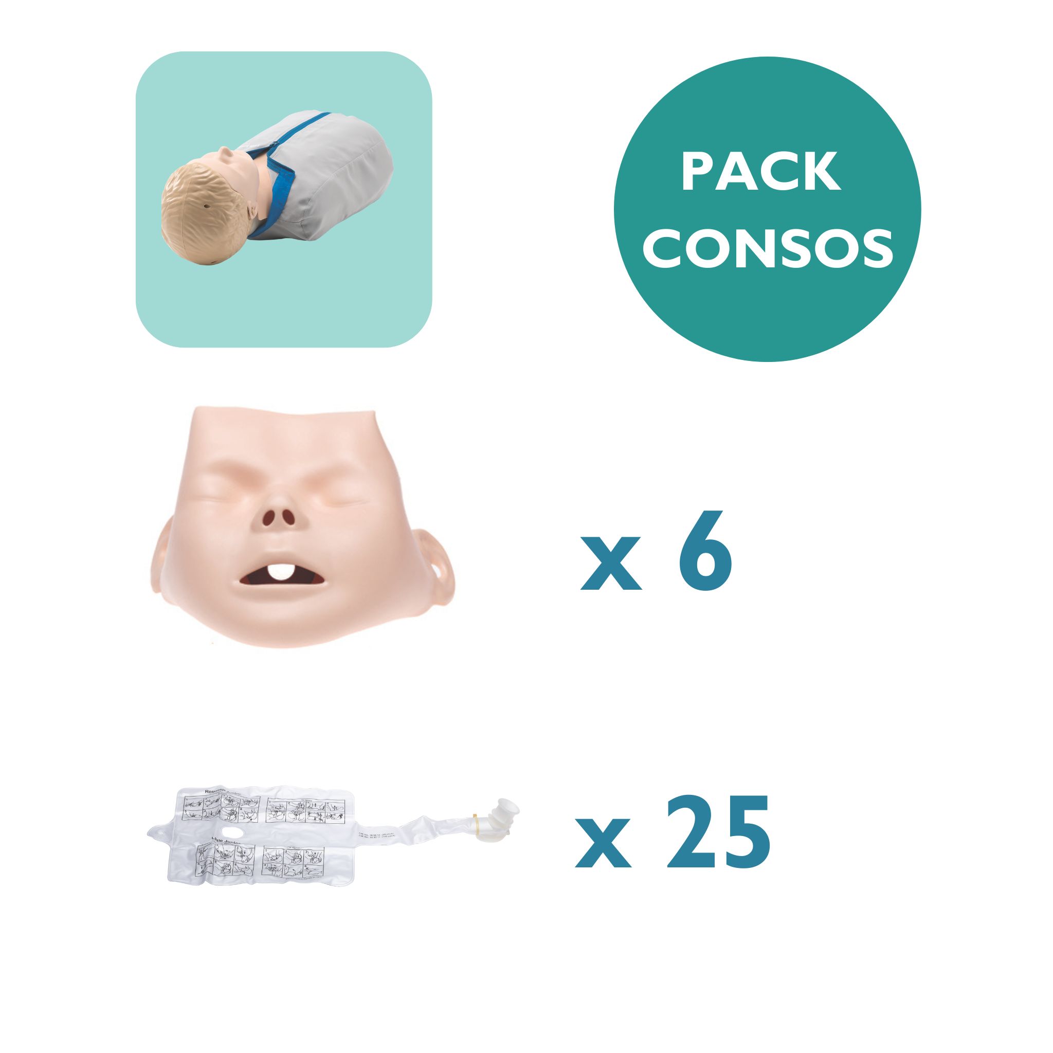 Consommables Little Junior QCPR