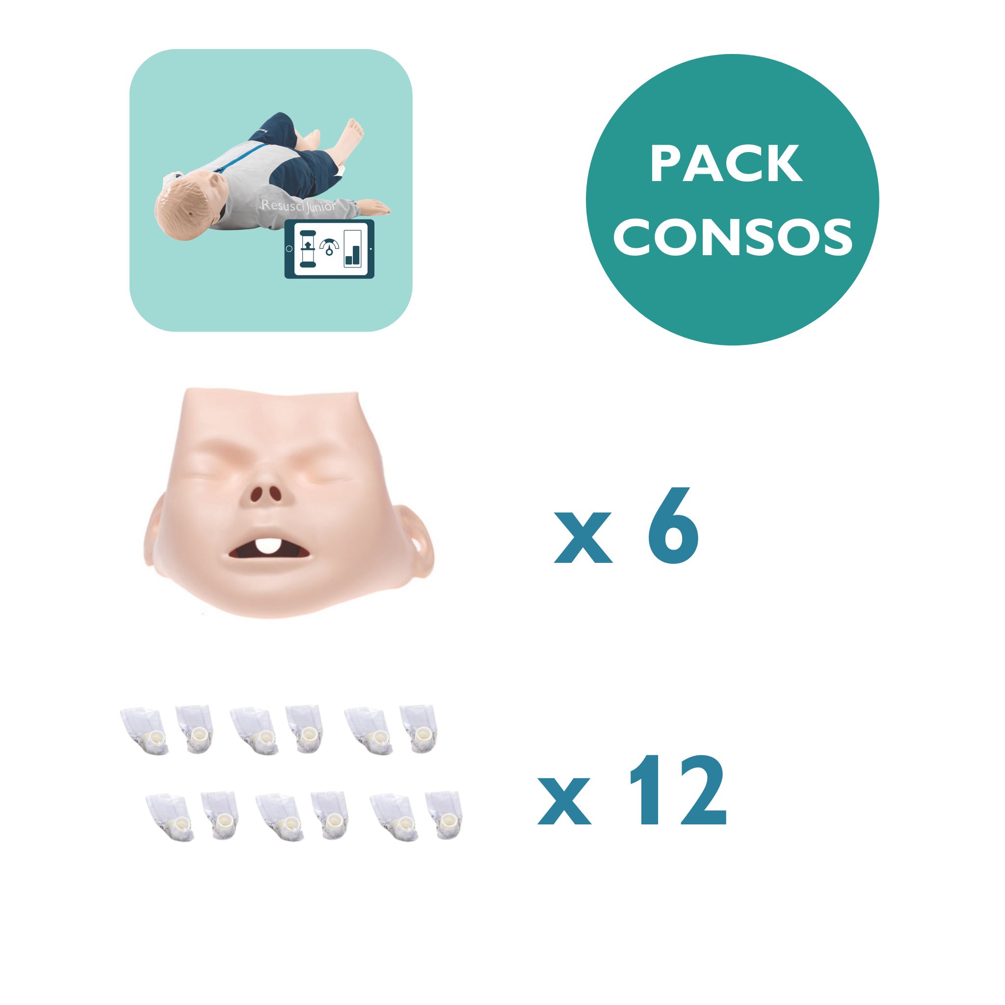 Consommables Resusci Junior QCPR