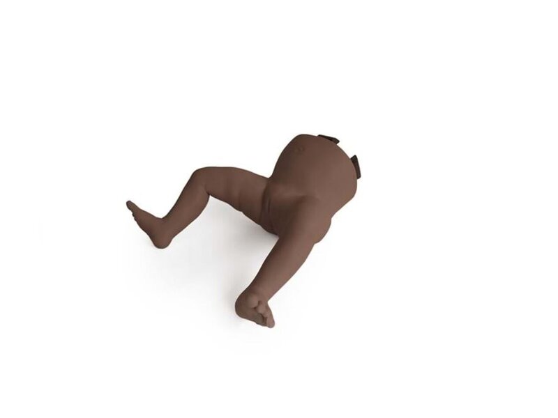 Infant Hip Exam - Lower Normal - Dark
