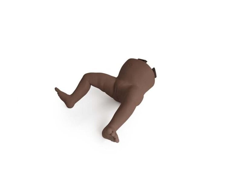 Infant Hip Exam - Lower Normal - Dark
