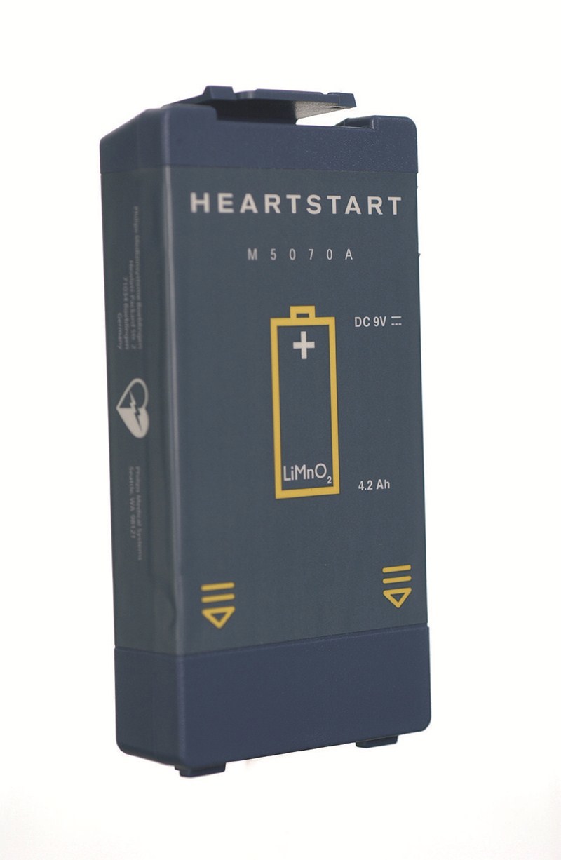 Batteri for heartstart