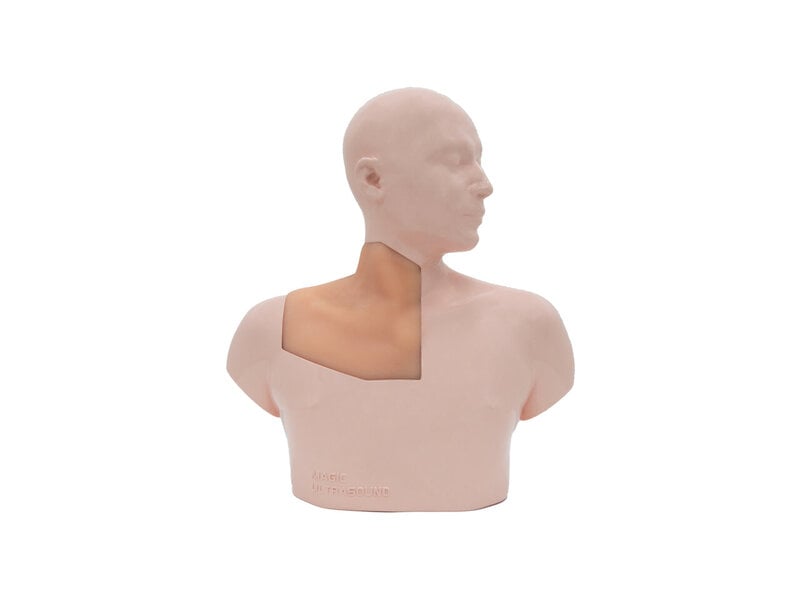 Brachial Plexus Block and CVC Ultrasound Model (Skin colored, Auto pump)